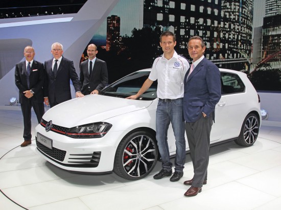 Volkswagen Golf 7 GTI › премьера в Париже